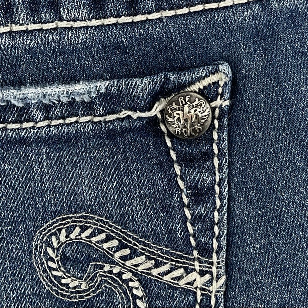Express Rerock Low Rise Cropped Skinny Jeans - 2 - Picture 12 of 12